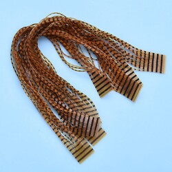 SILI LEGS NYMPH - PUMPKIN BARRED